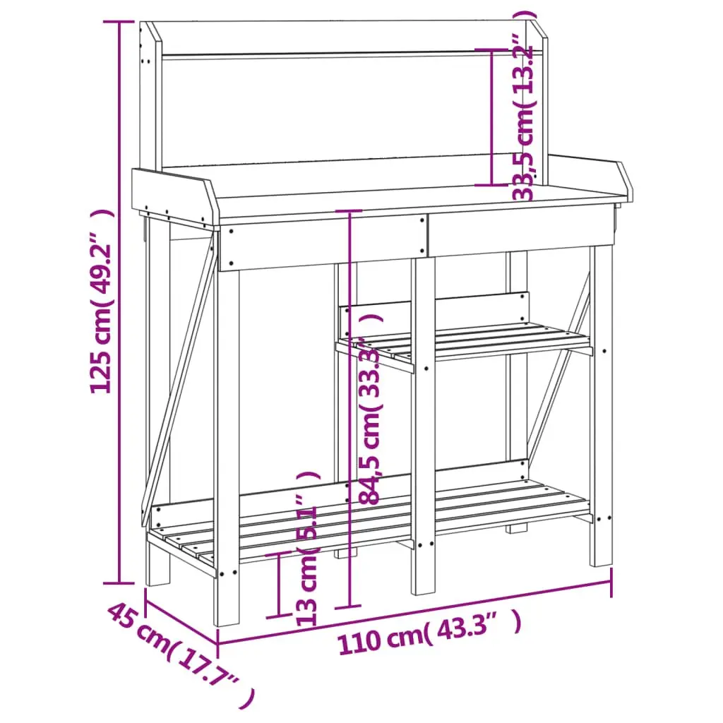 Potting Bench for Gardening Needs