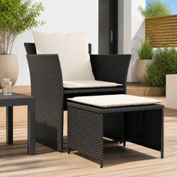 Your New Favorite Outdoor Chair with Footstool