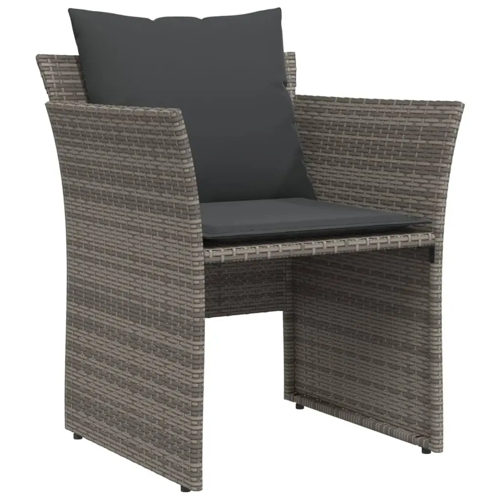 Outdoor Chair and Footstool Set