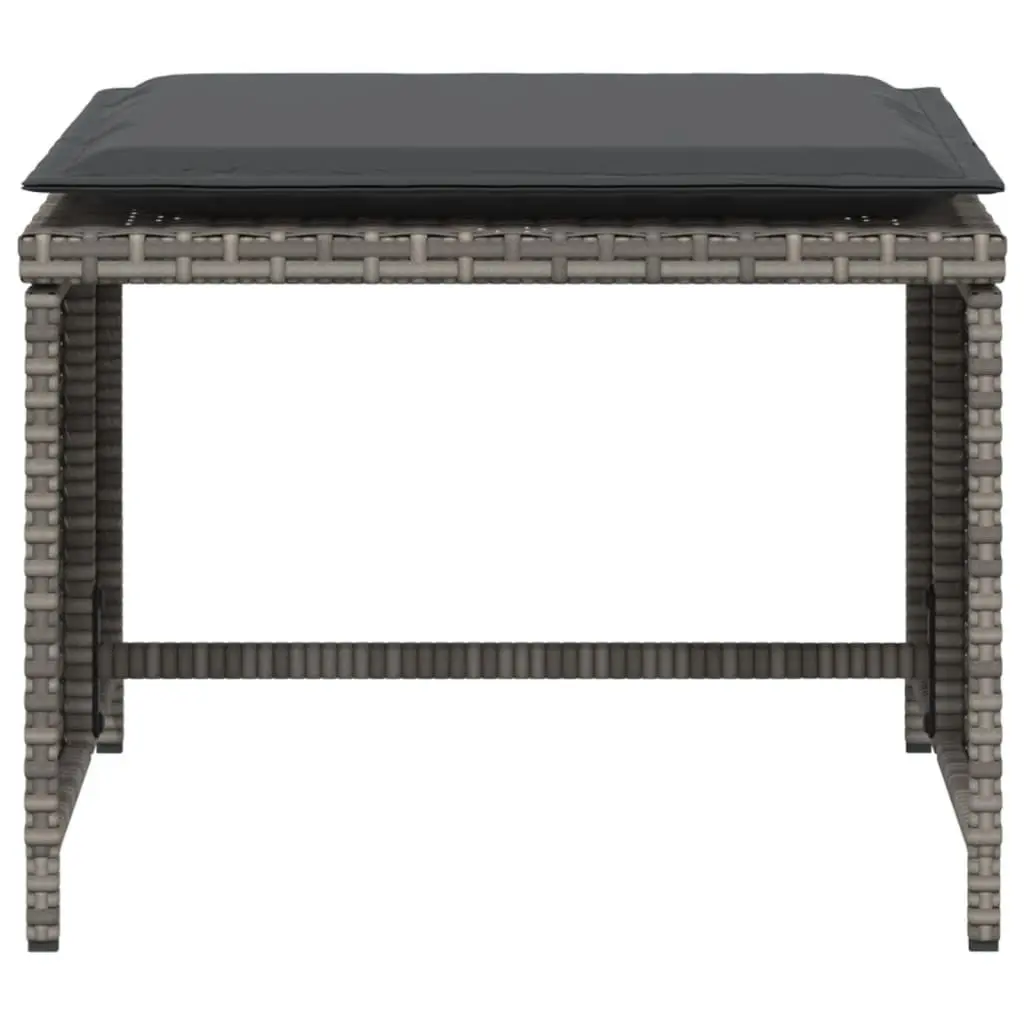 Outdoor Chair and Footstool Set