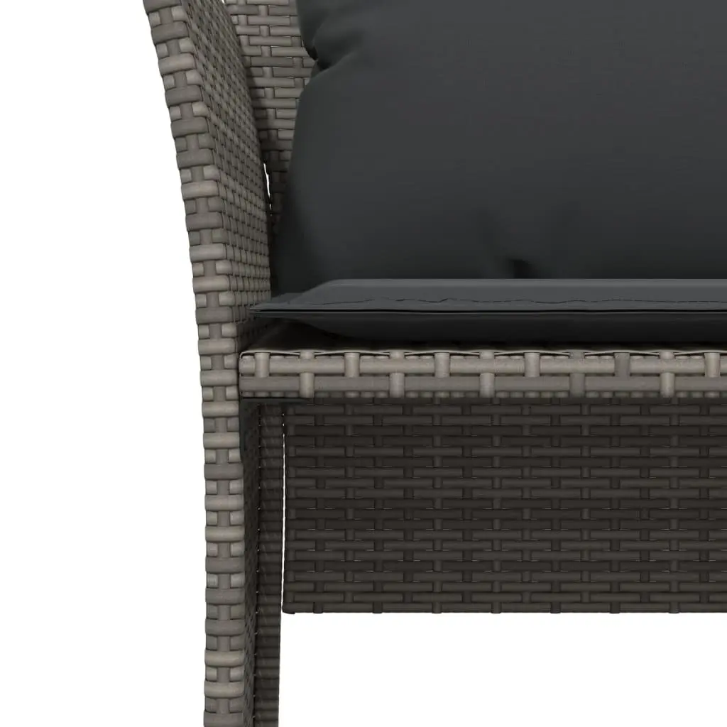 Outdoor Chair and Footstool Set