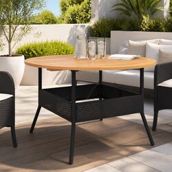 Your Perfect Outdoor Dining Table in Black