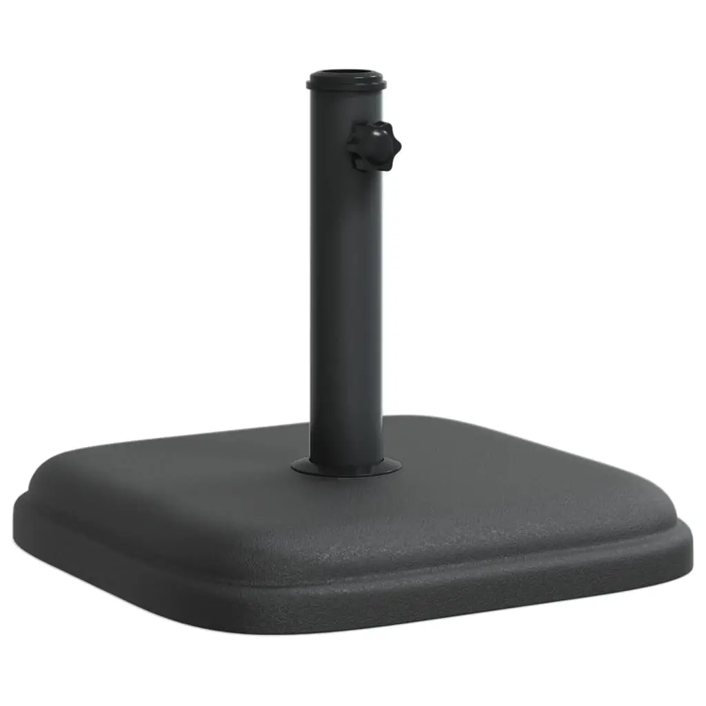 Square Parasol Base Concrete Filled 11 kg for Ø32/35/38 mm Poles