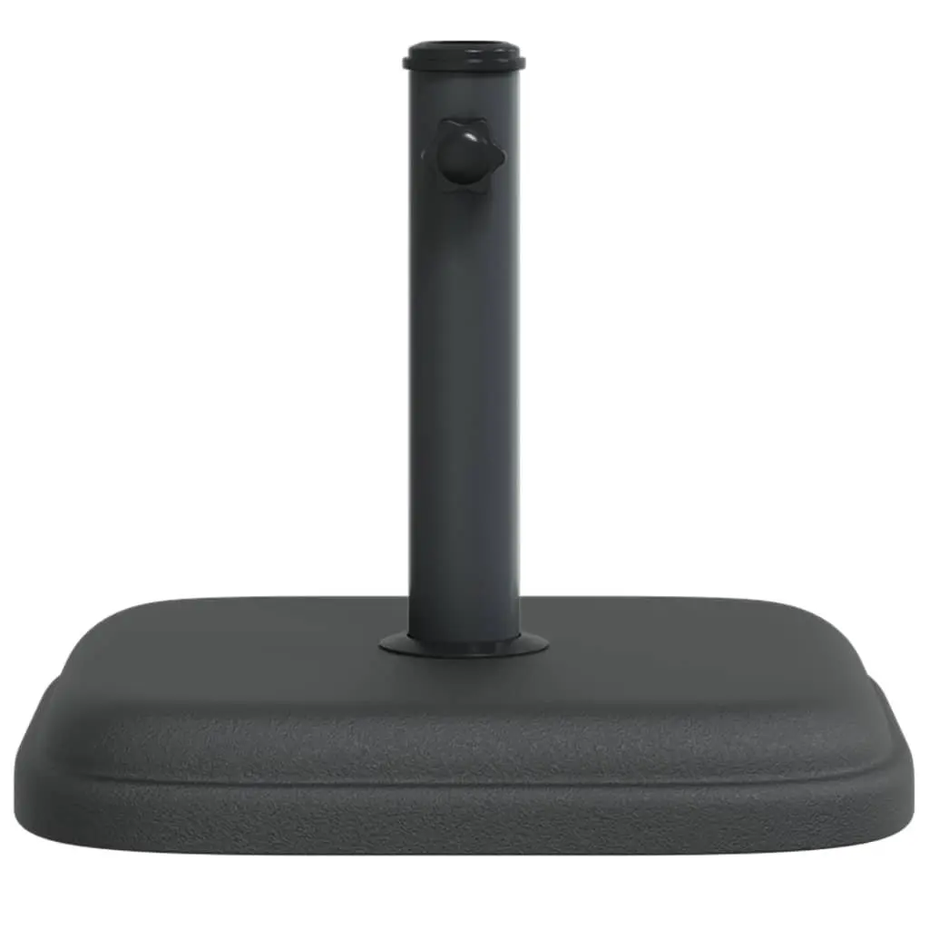 Square Parasol Base Concrete Filled 11 kg for Ø32/35/38 mm Poles