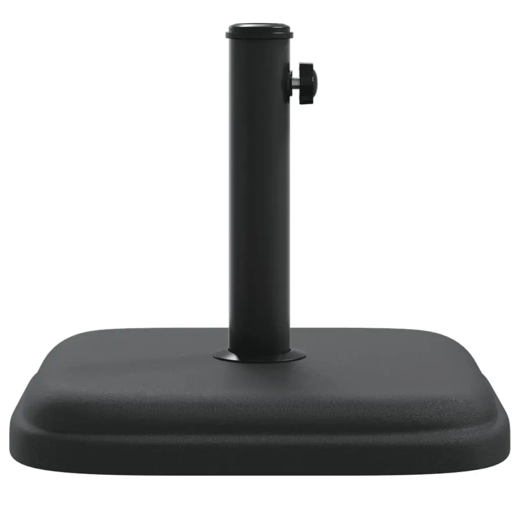 Square Parasol Base Concrete Filled 11 kg for Ø32/35/38 mm Poles
