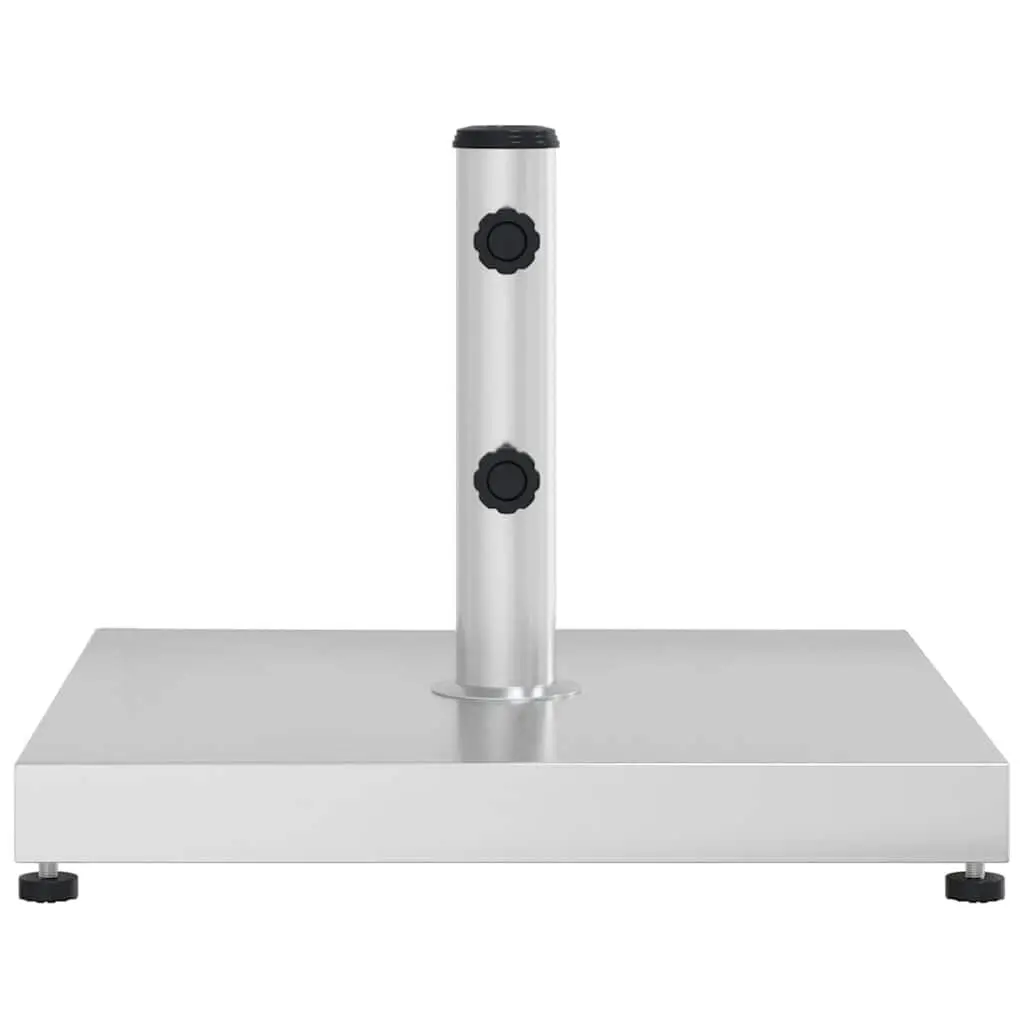 Parasol Base Square 28kg Stable Umbrella Stand with Adaptors 32mm 38mm 48mm