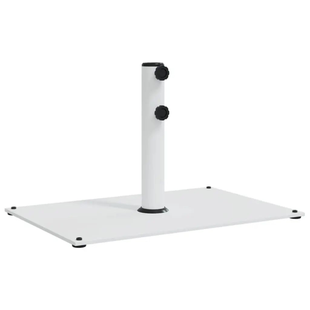 Parasol Base Rectangular 15kg Steel for 32mm 38mm 48mm Poles