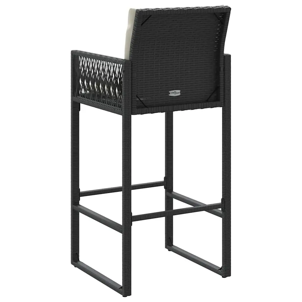 Outdoor Bar Stools Set with Cushions