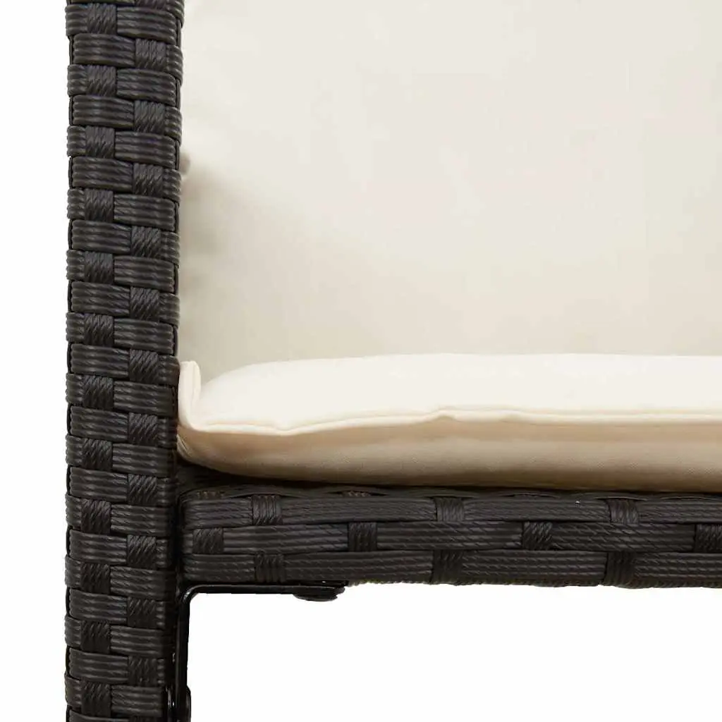 Outdoor Bar Stools Set with Cushions