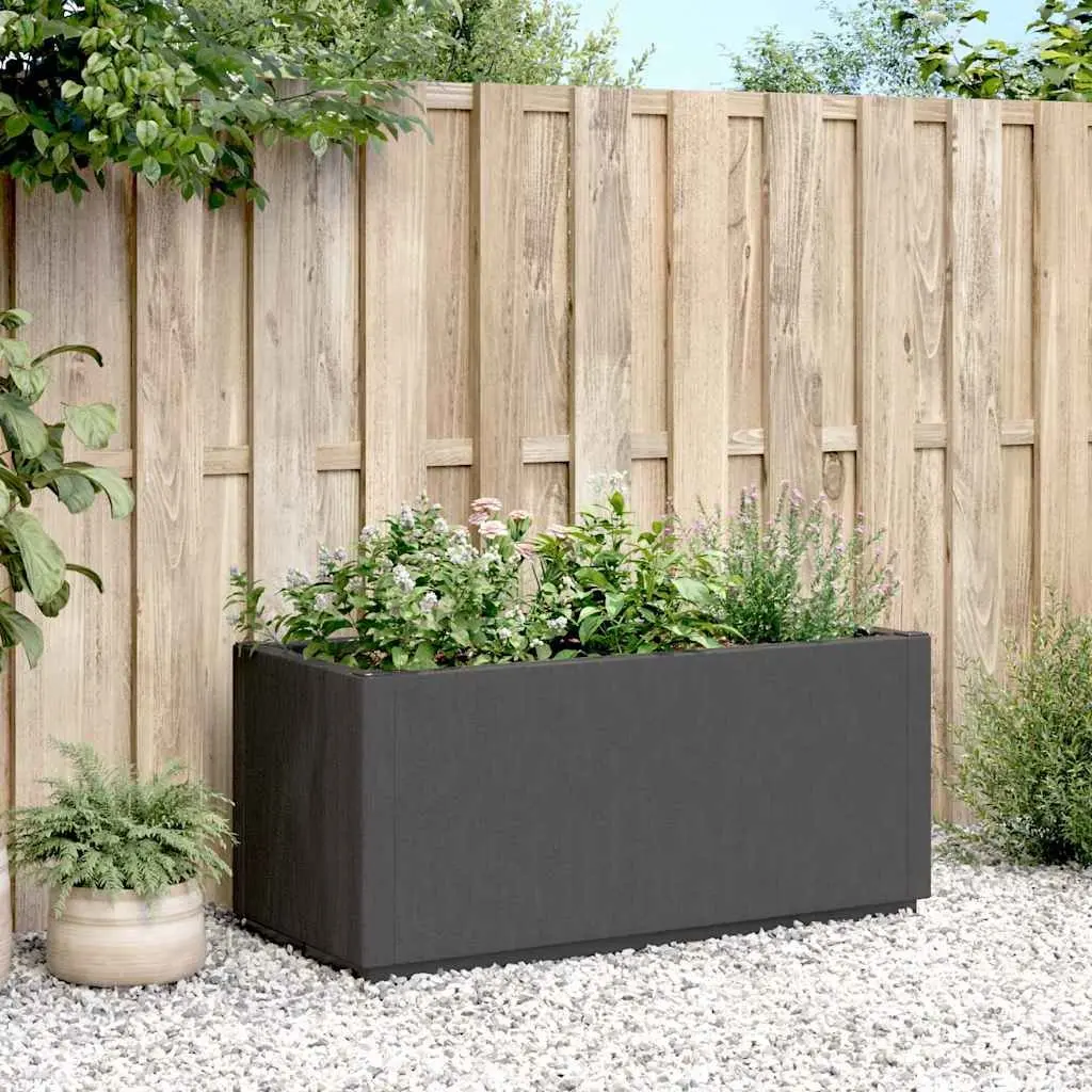 Grey Garden Planter for Outdoor Spaces