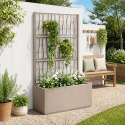 Your Go-To Garden Planter with Trellis for Climbing Plants