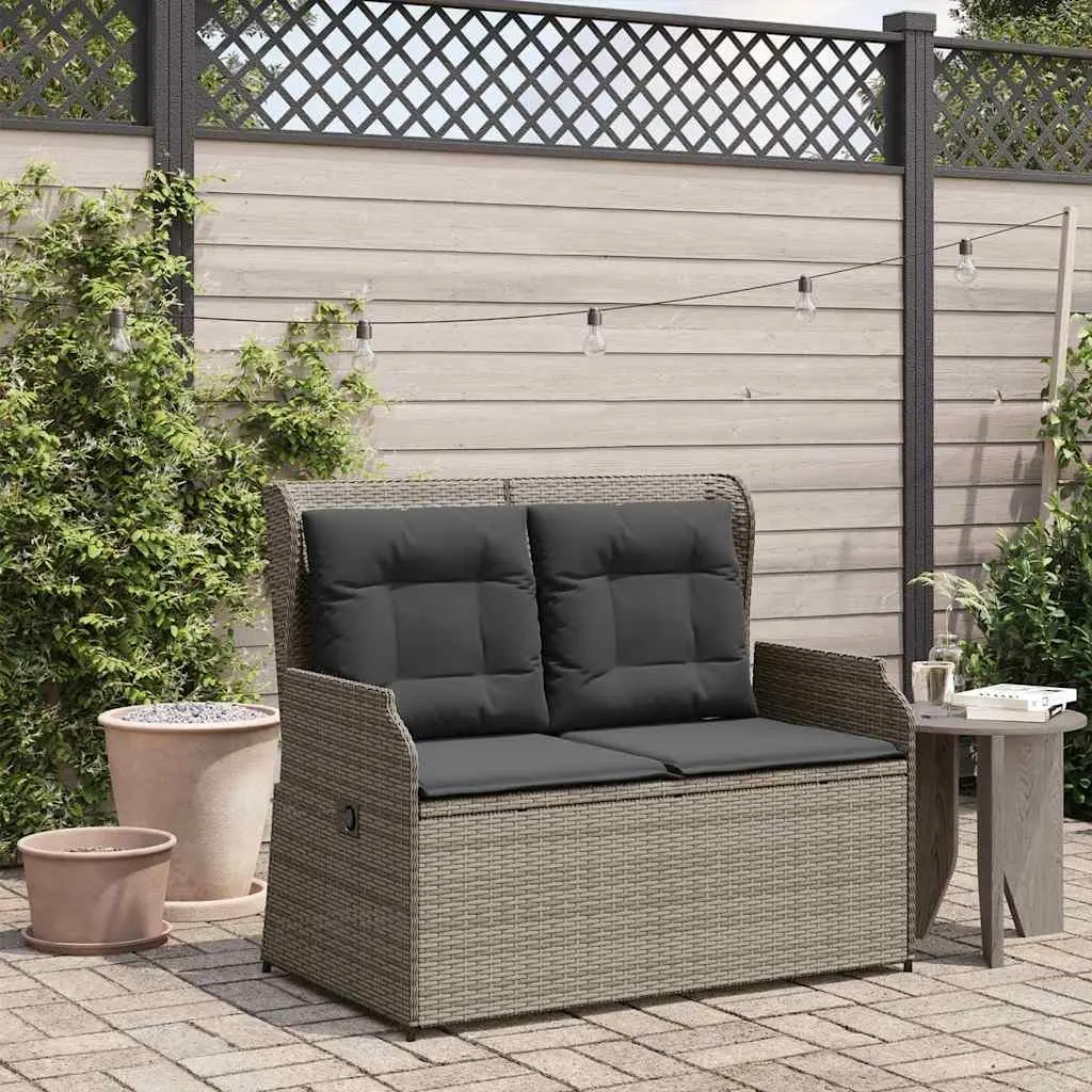 Outdoor Reclining Garden Bench