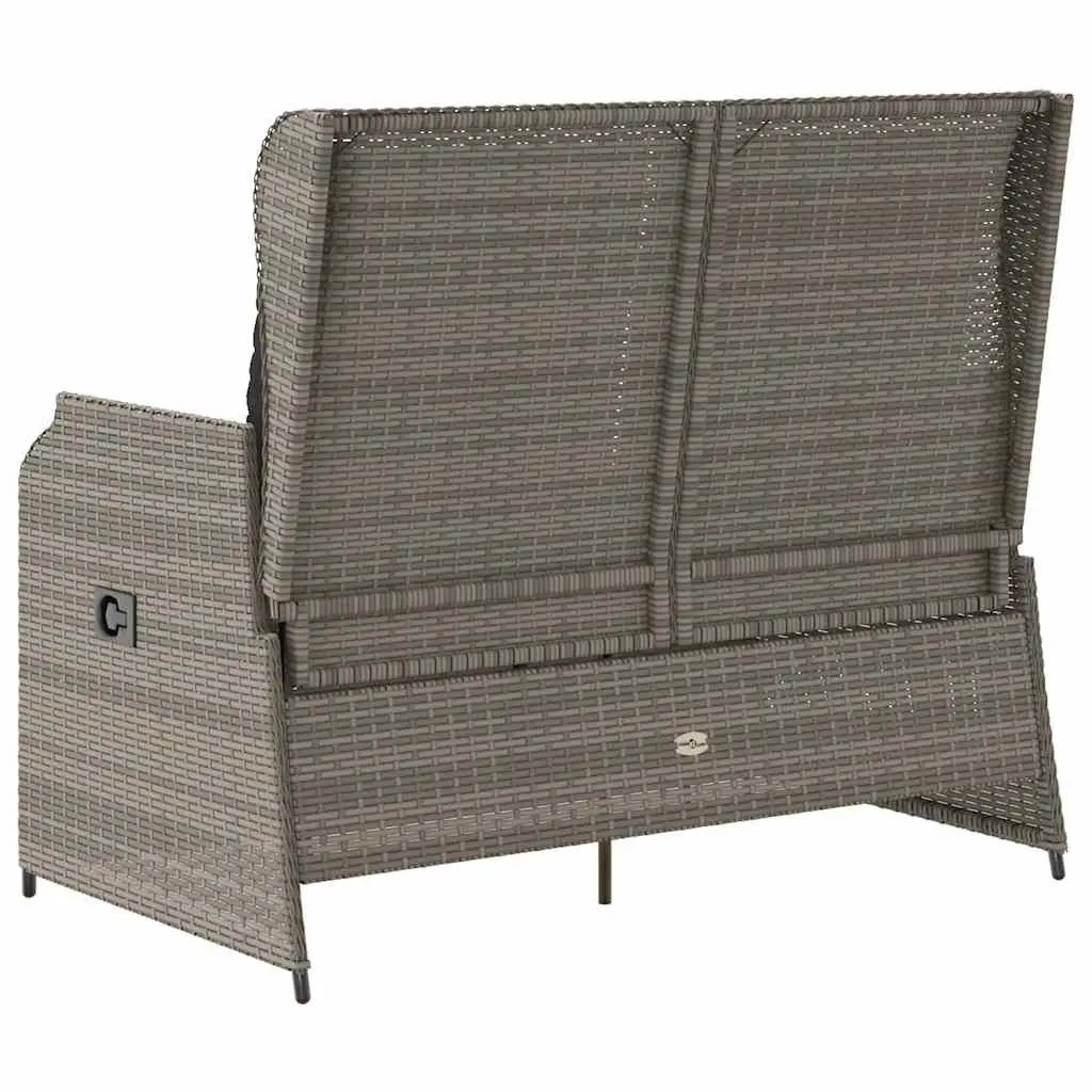 Outdoor Reclining Garden Bench