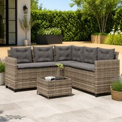 Your New Favorite L-Shaped Garden Sofa Set Awaits
