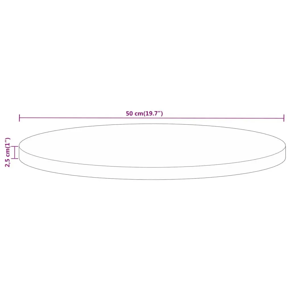 50cm Round Table Top