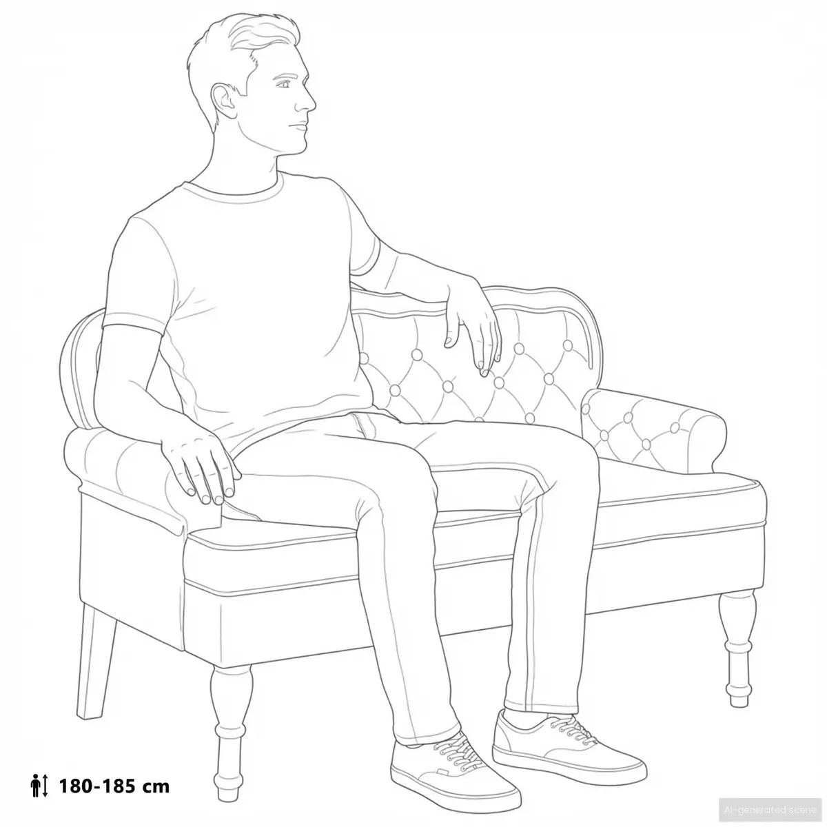 Velvet Bench with Backrest Pink Padded Seat Armrests Wave Design Home Furniture
