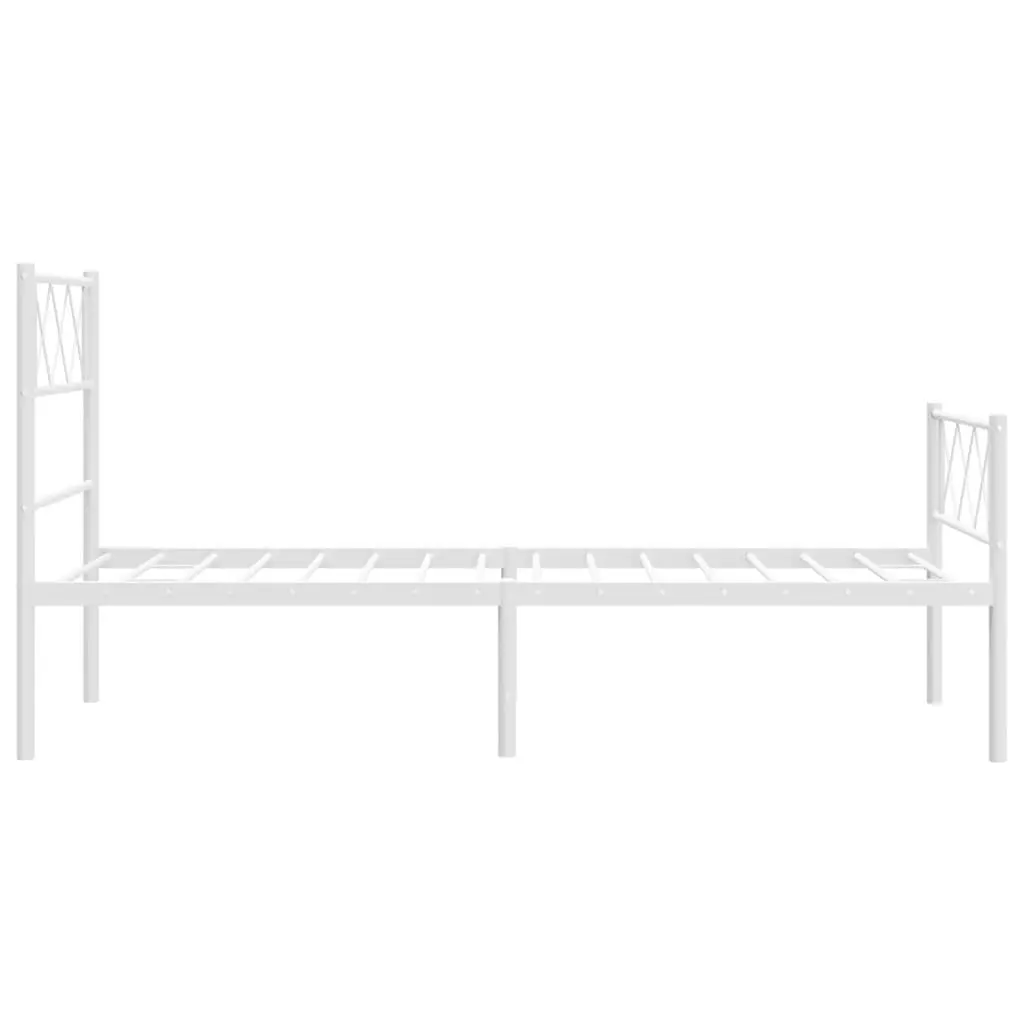 King Single Metal Bed Frame 107x203 cm