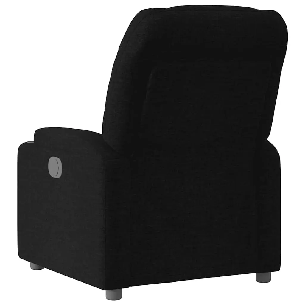 Recliner Armchair Manual Recline Fabric Lounge Chair with Cup Holders Side