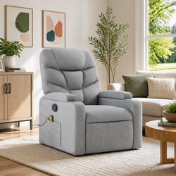 Your Perfect Relaxation Spot: Light Grey Recliner Chair