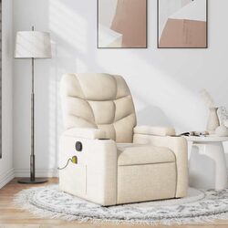 Your Relaxation Awaits: Cream Massage Recliner Chair