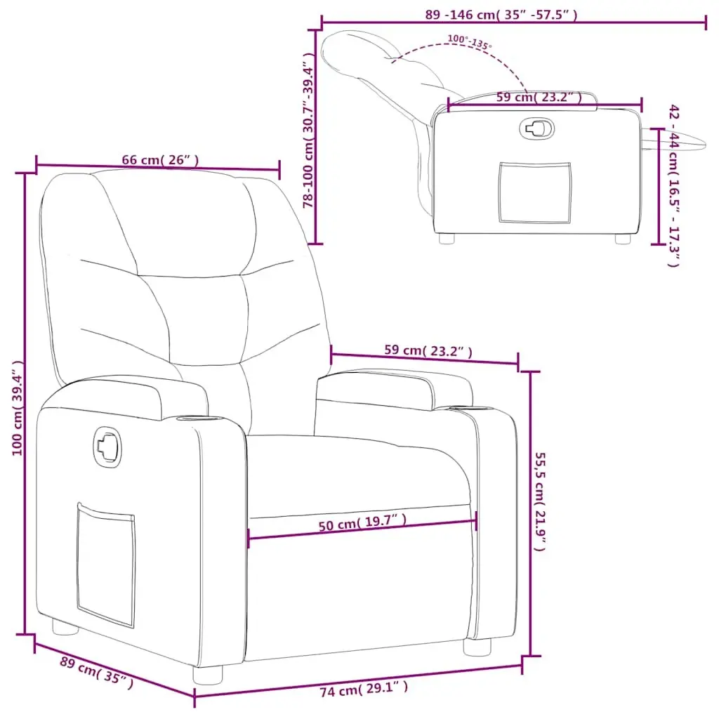 Black Recliner Chair