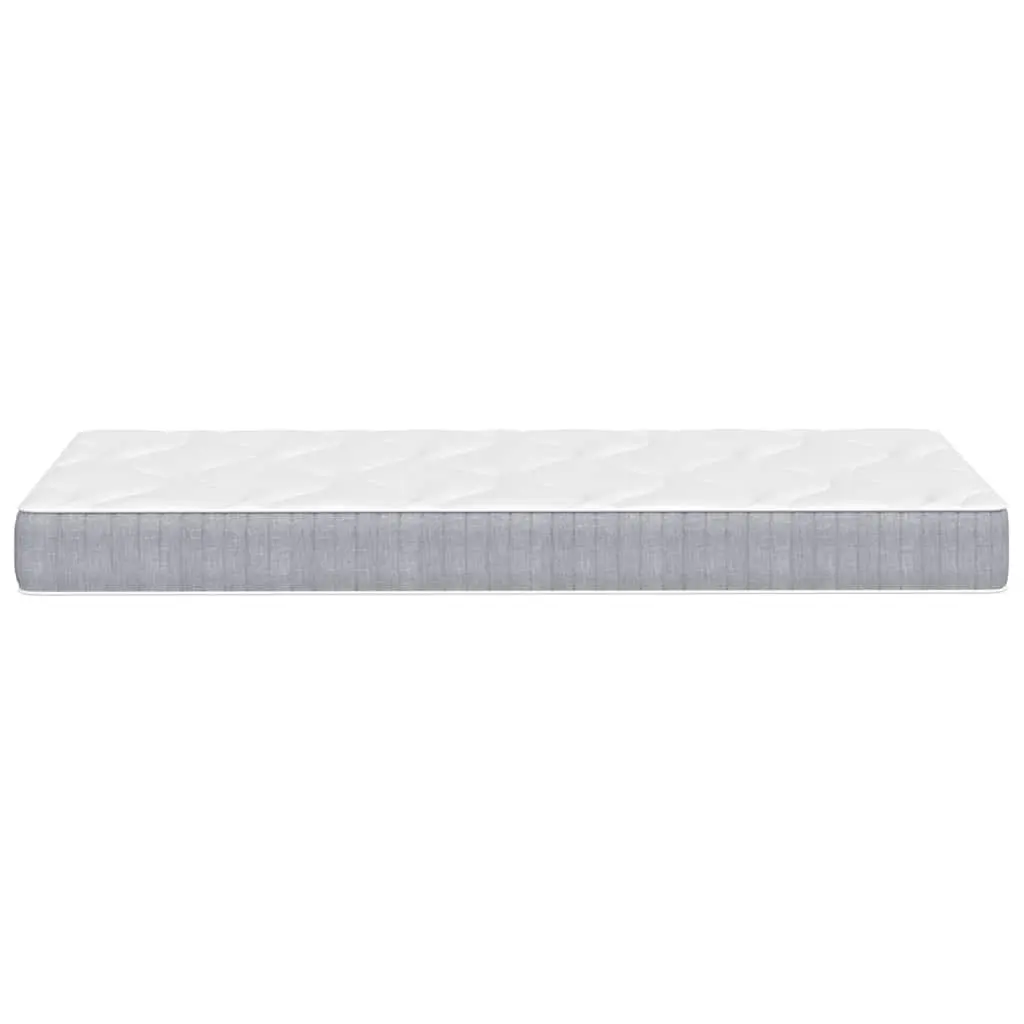 King Single Pocket Spring Mattress Medium Firmness 107x203cm Fabric Cover White