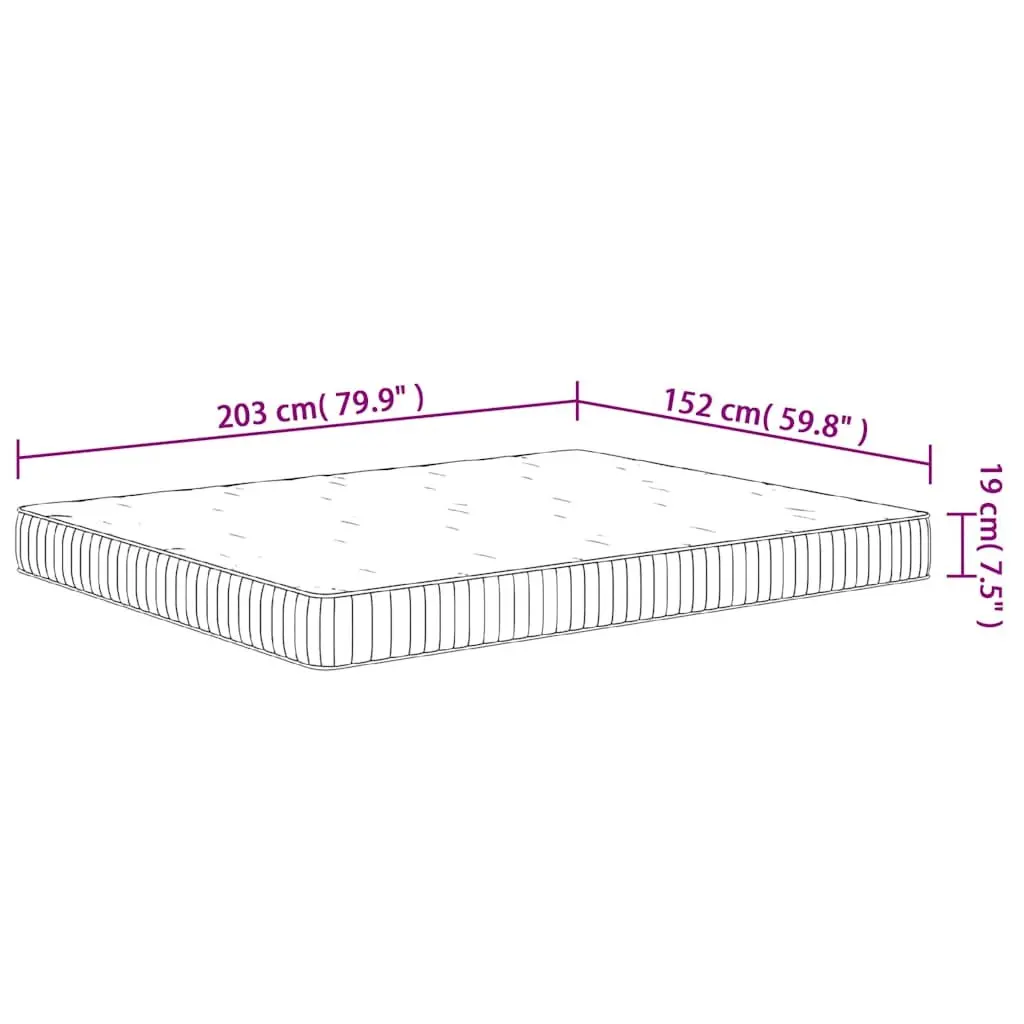Queen Size Pocket Spring Mattress