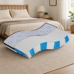 Friendly King Single Pocket Spring Mattress with 7-Zone Support