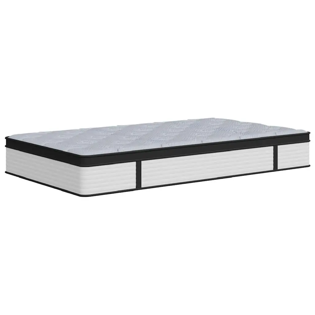 Pocket Spring Mattress King Single 107x203cm Medium Firmness 7-Zone Support Grey