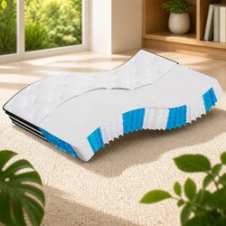 Pocket Spring Mattress King Single 107x203cm Medium Firmness 7-Zone Support
