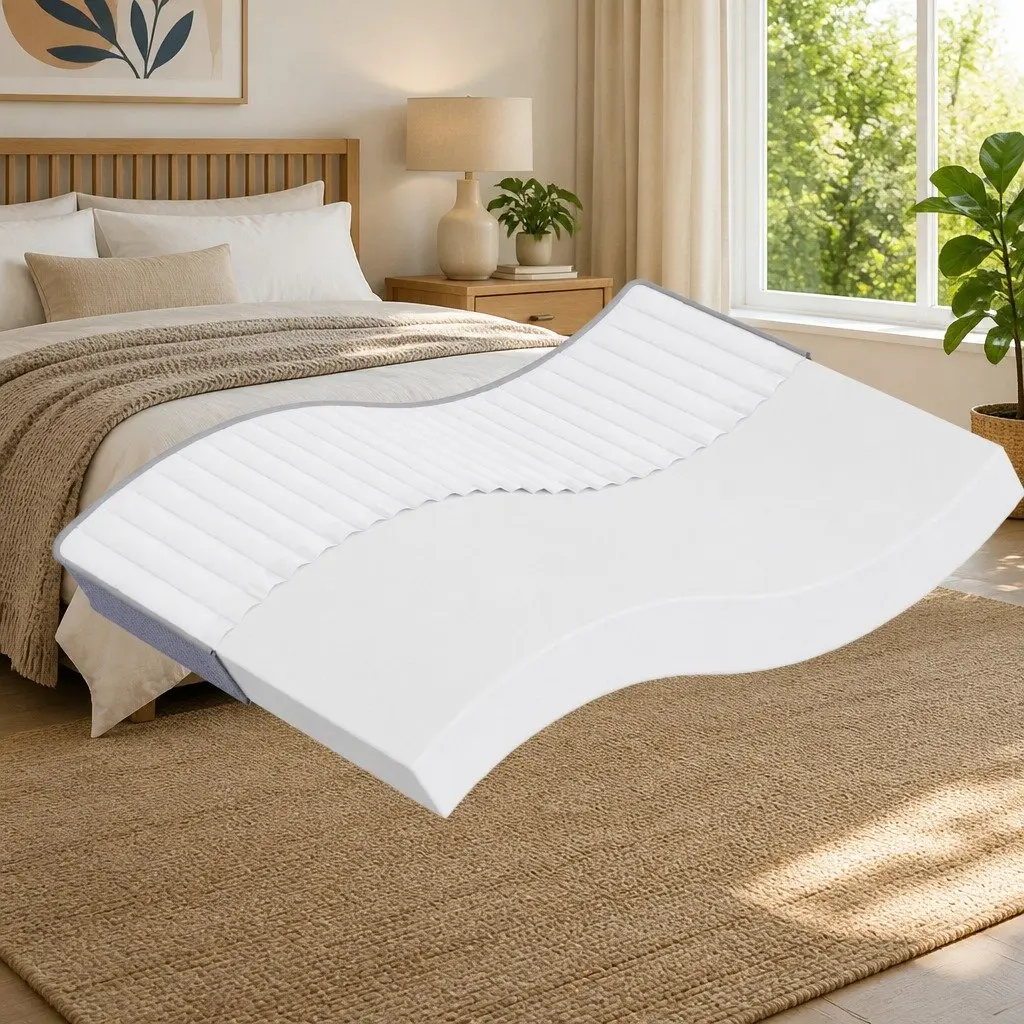 Foam Mattress Medium Soft Double-Sided 137x190 cm Springless Sleeping Bed