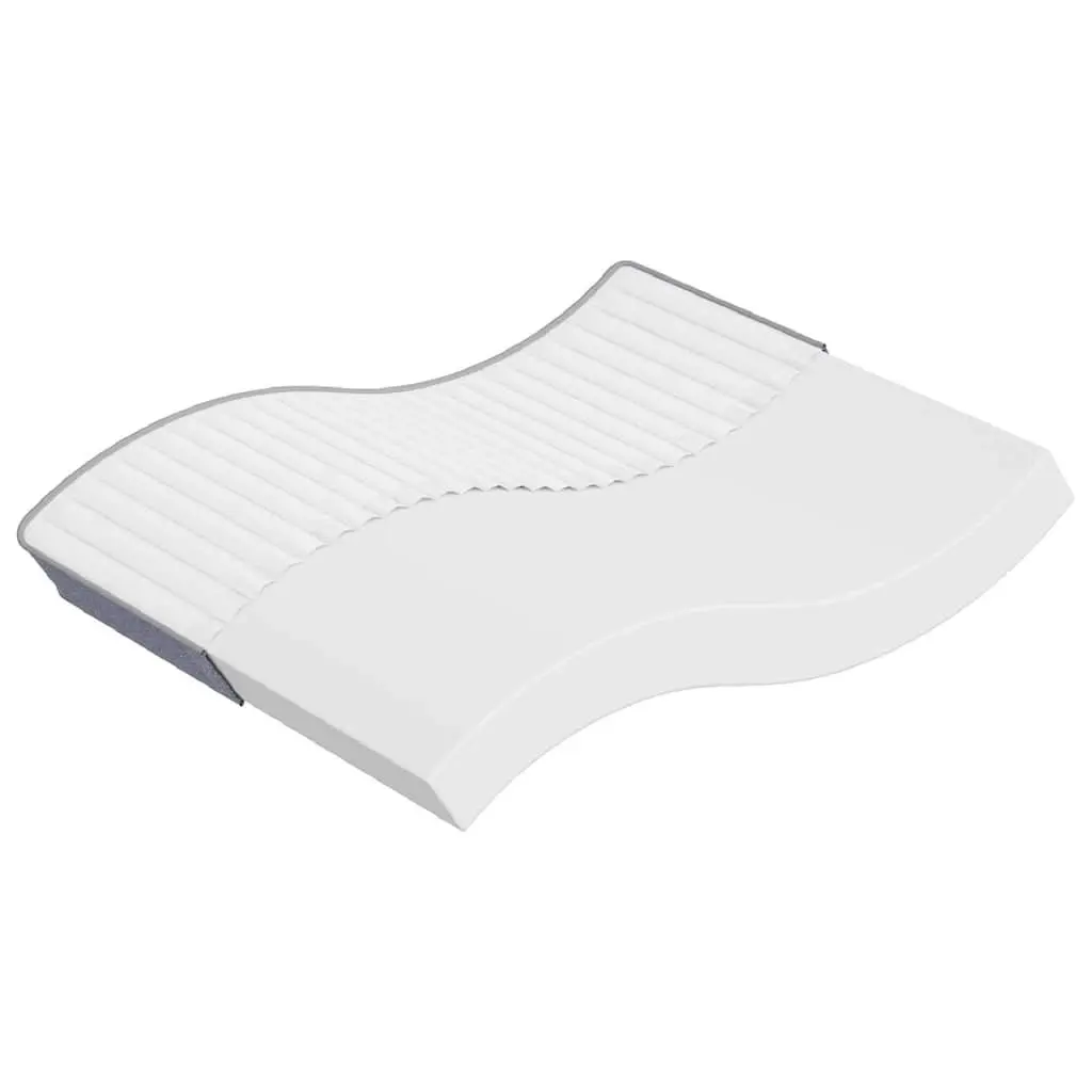 King Size Foam Mattress Medium Soft 183x203 cm Double-Sided Flippable Reversible