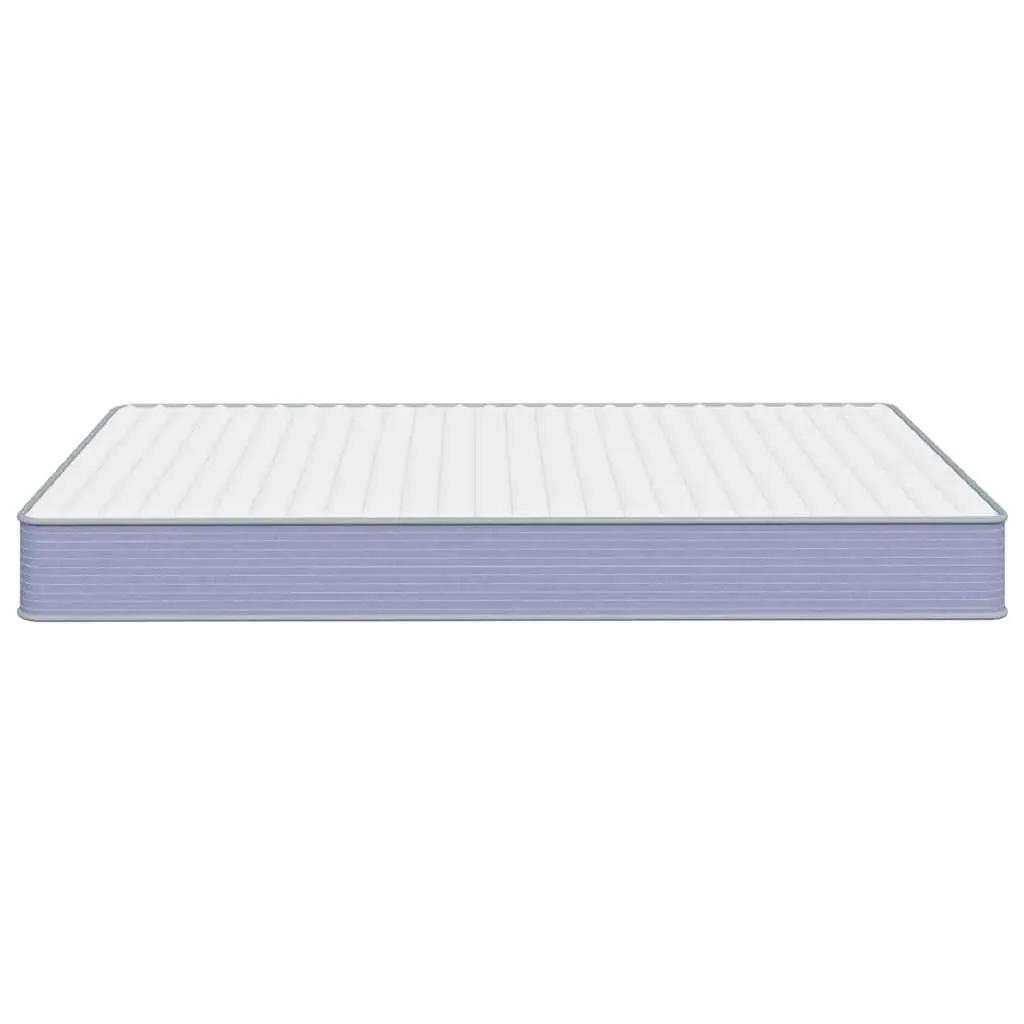 King Size Foam Mattress Medium Soft 183x203 cm Double-Sided Flippable Reversible