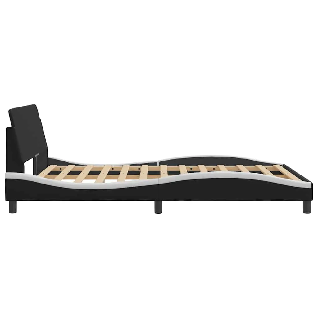 Double Bed Frame with Headboard