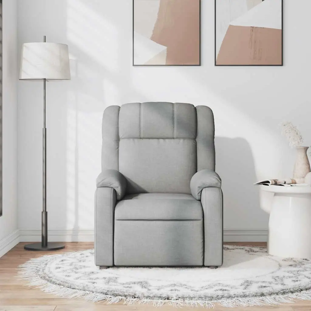 Light Grey Recliner Chair