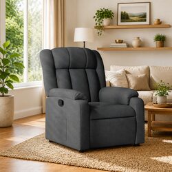 Your New Favorite Recliner Chair in Dark Grey