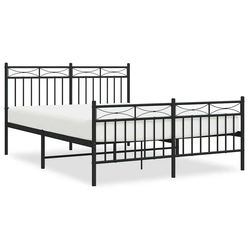 Black Metal Bed Frame