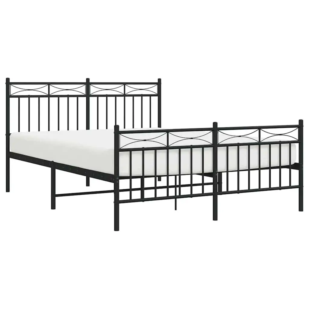 Black Metal Bed Frame