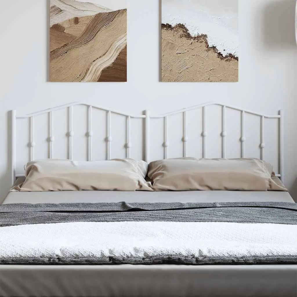 Metal Headboard Sturdy Steel 180cm Bed Support