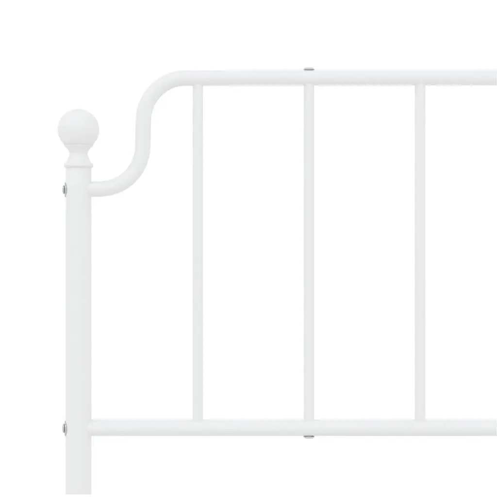 King Size Metal Bed Frame with Headboard
