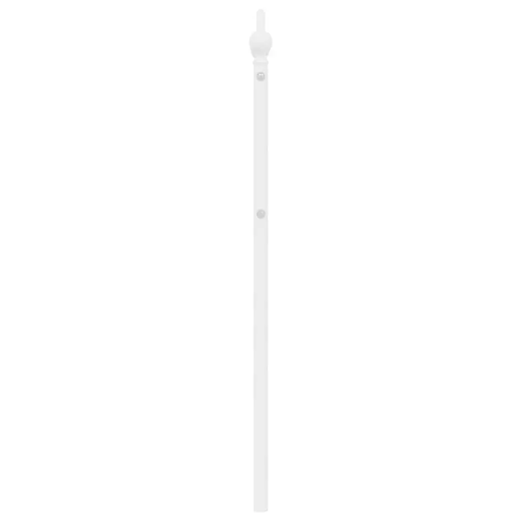 Metal Headboard White 180cm Bed Frame Head Board Support Bedroom Furniture