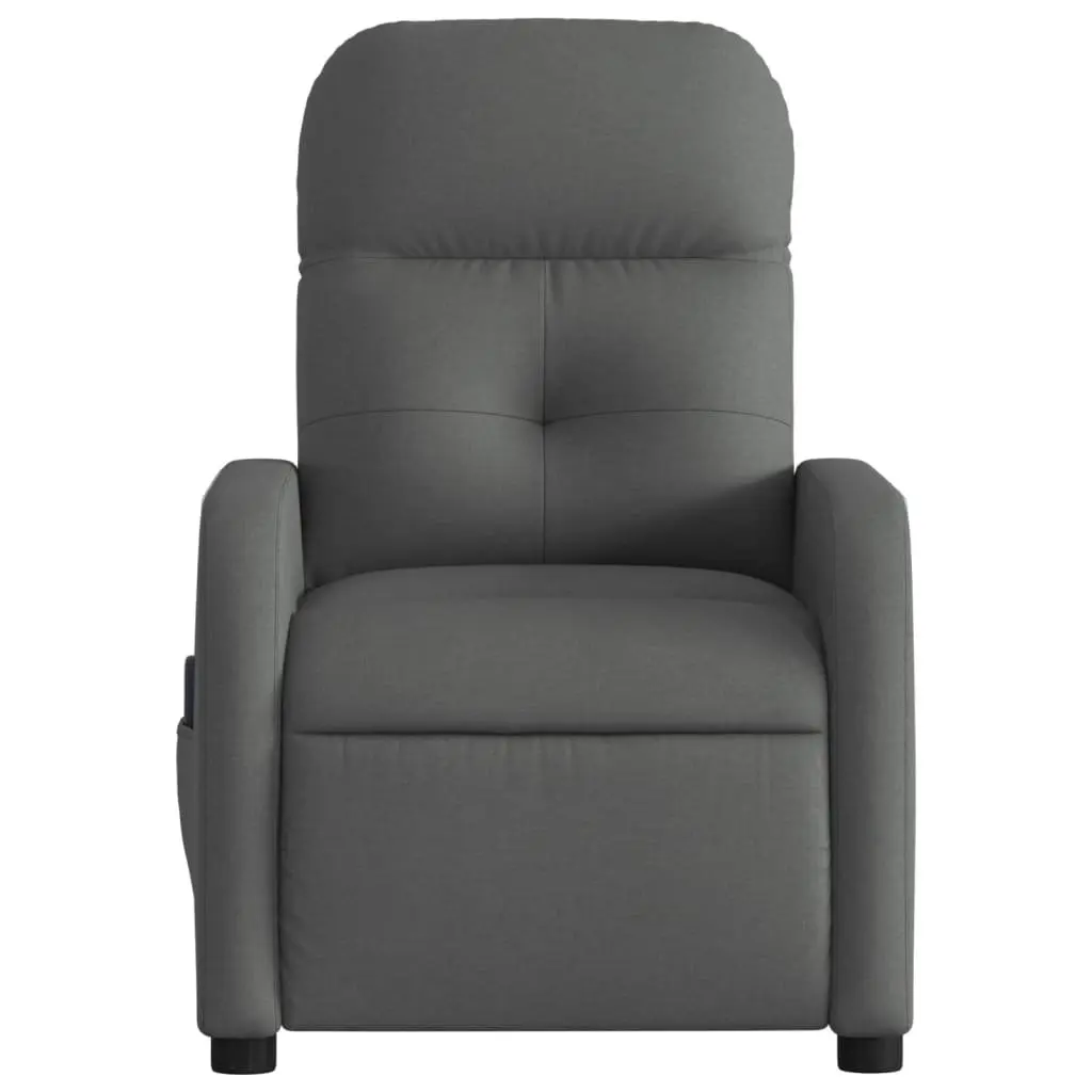 Grey Fabric Recliner Chair