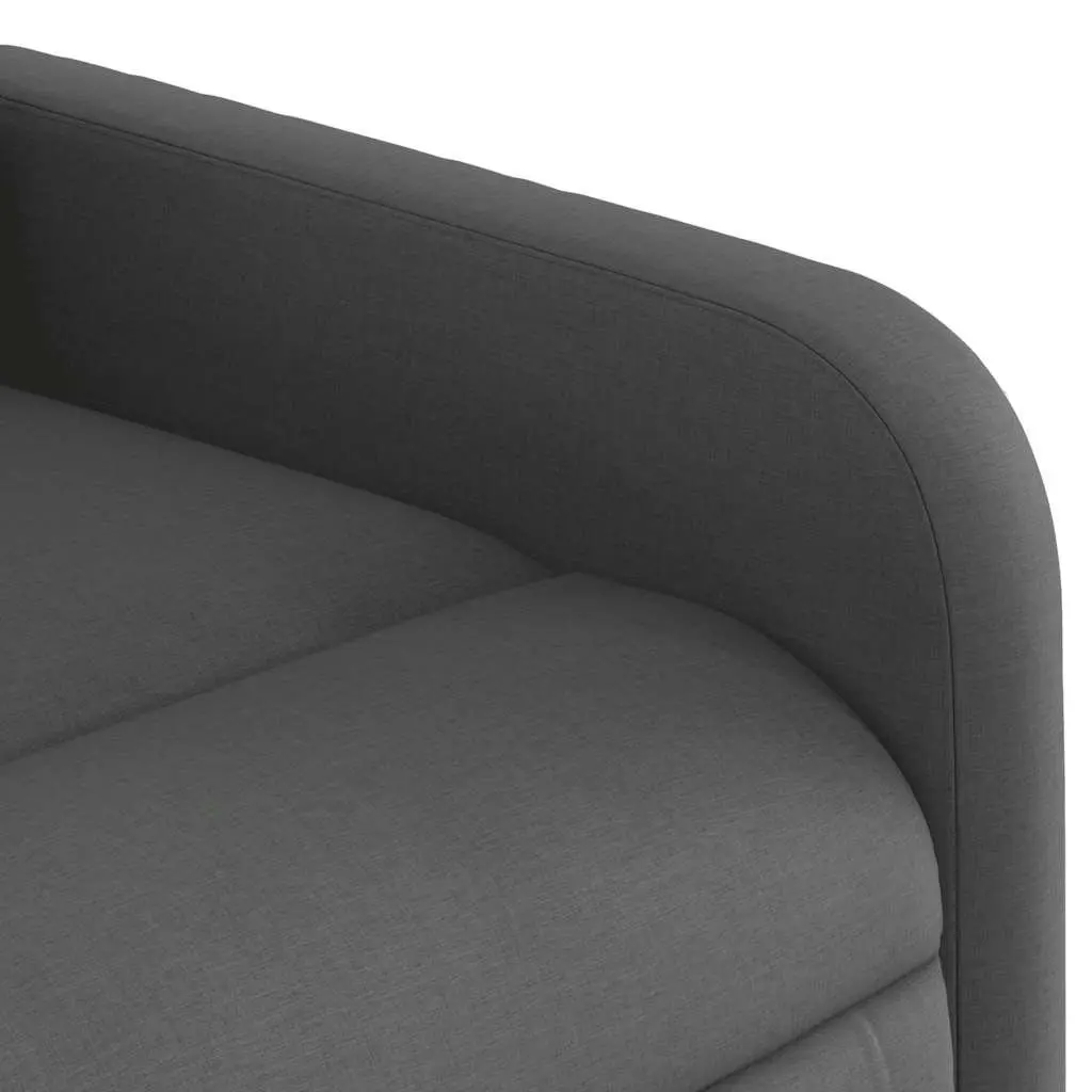 Grey Fabric Recliner Chair