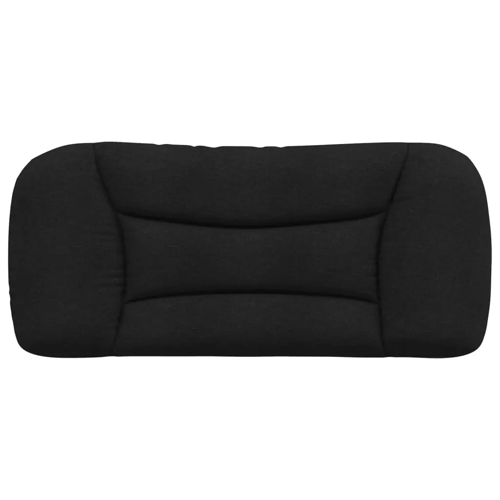 90 cm Black Fabric Headboard Cushion