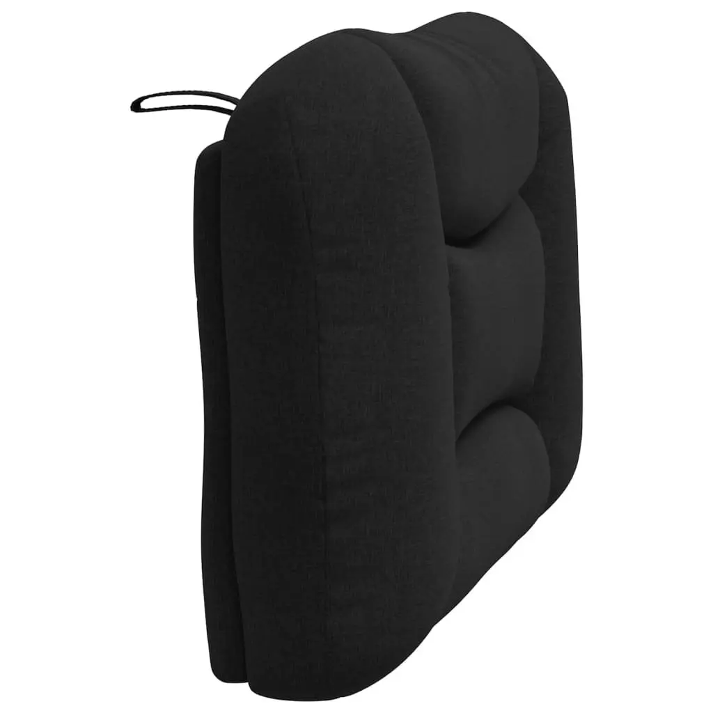 90 cm Black Fabric Headboard Cushion