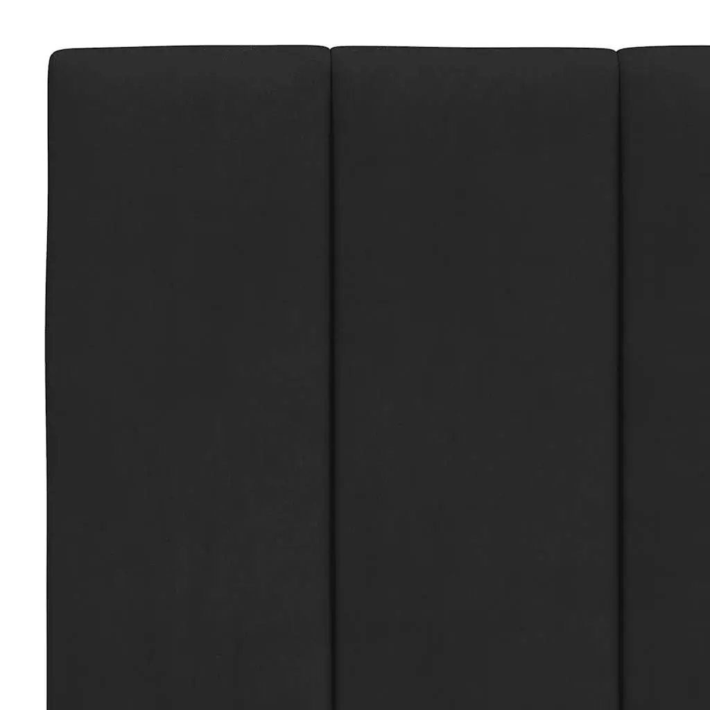 Headboard Cushion Velvet Black 180cm Wall Mounted Bed Pillow