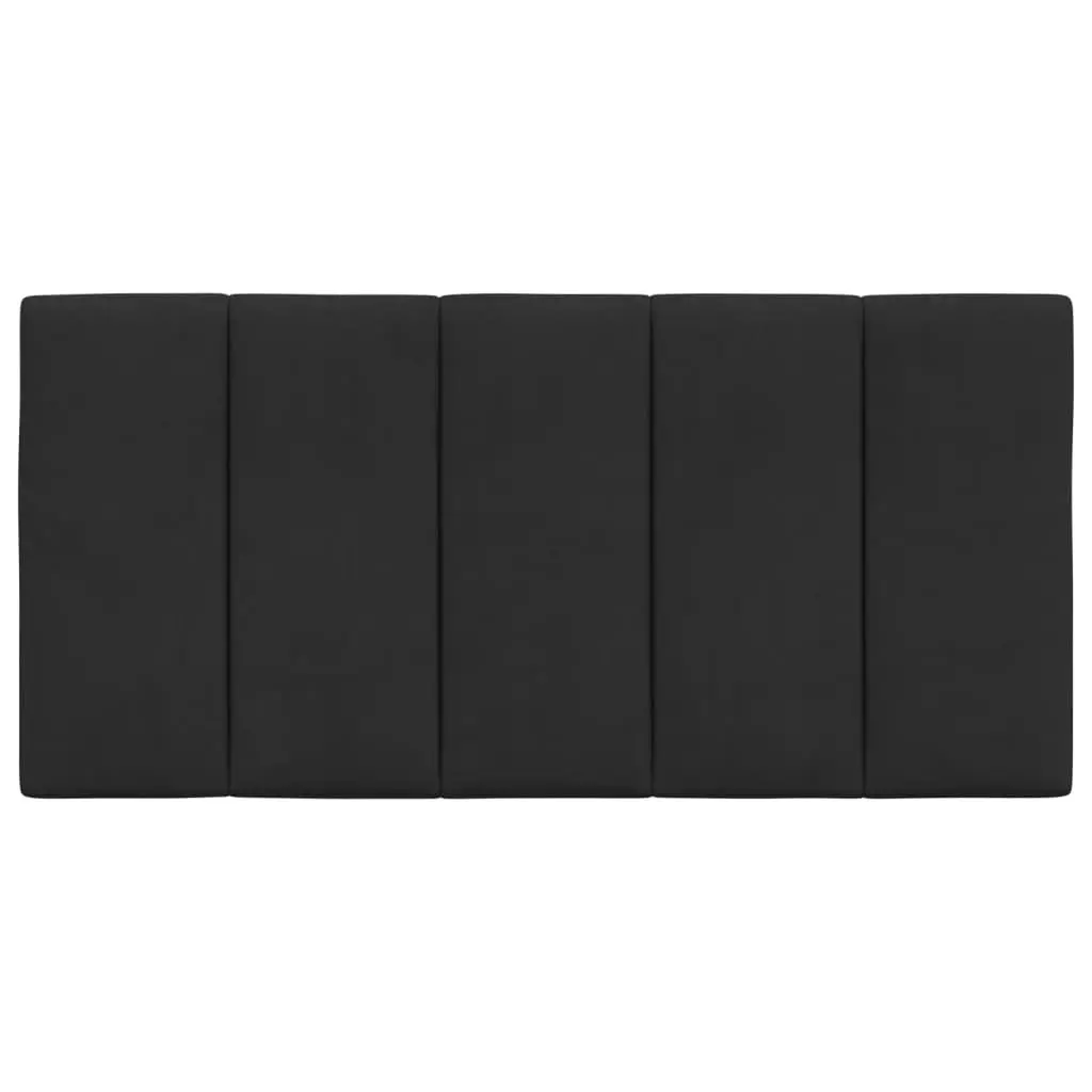 107cm Black Velvet Headboard Cushion