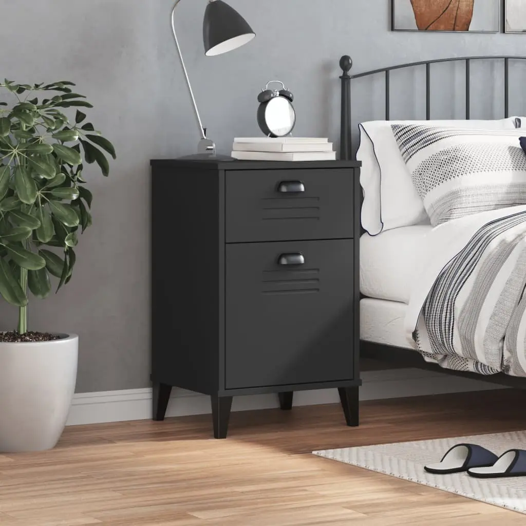 Black Bedside Cabinet for Convenience