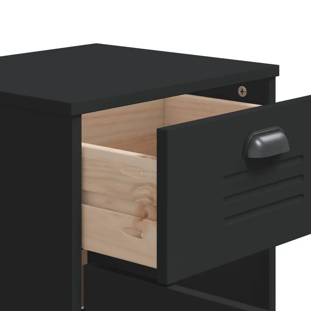 Black Bedside Cabinet for Convenience