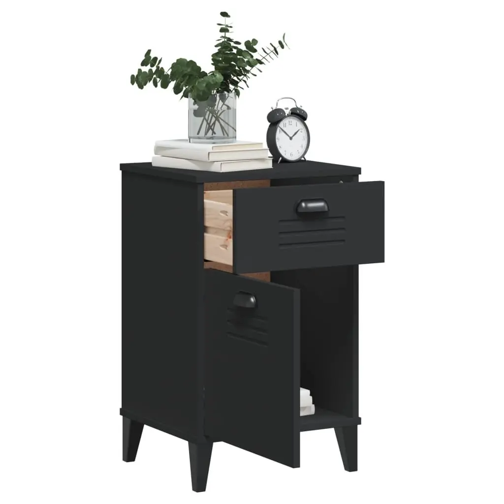 Black Bedside Cabinet for Convenience